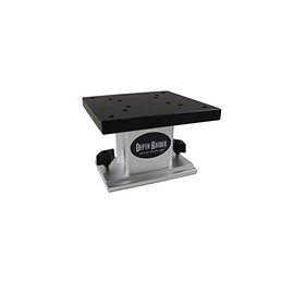 Depth Raider Non-Swivel Pedestal Mount 5x5 for Cannon with Track Base (6")