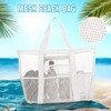 HarnyLoom Mesh Beach Bag XXL Family Women's Beach Bag with