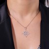 kkjoy Witch Knot Necklace Stainless Steel Magic Knot Pagan Wicca