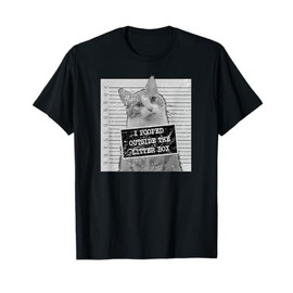 Cat Meme Shirt - I Pooped Outside The Litter Box T-Shirt