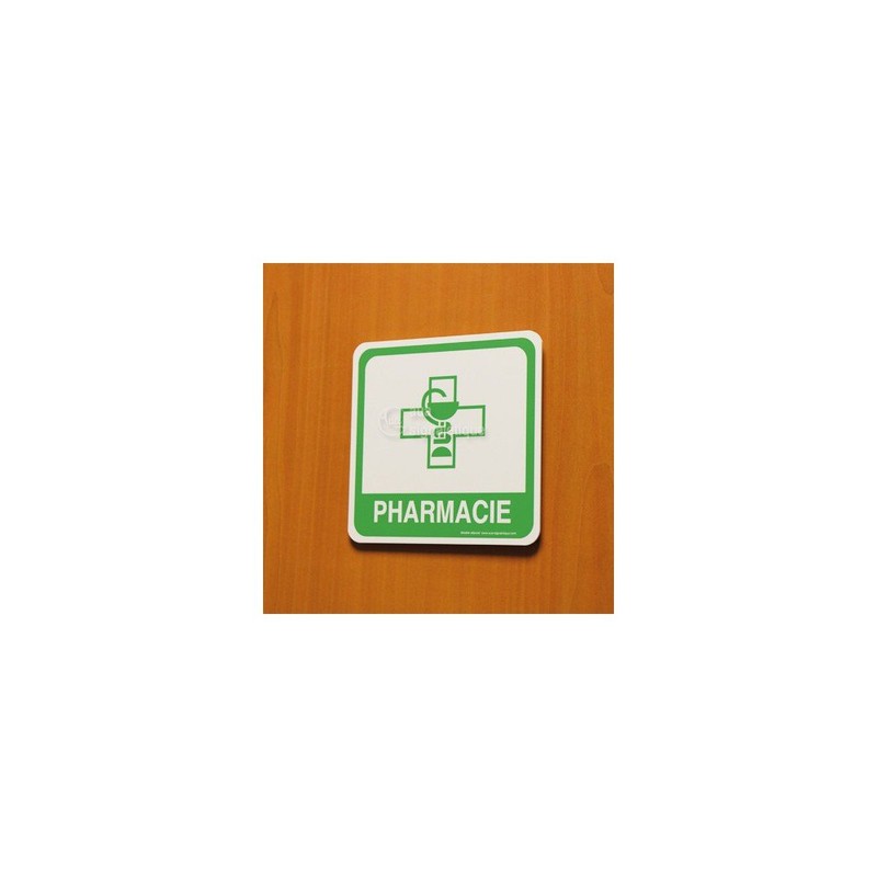 AUA SIGNALETIQUE - Plaque de porte Local Poubelle PvcSign avec