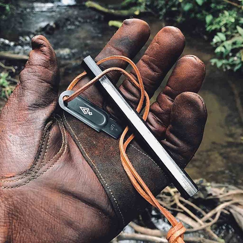 VÅRDKAS Firesteel Flint And Steel Fire Starter - 12.7mm Large