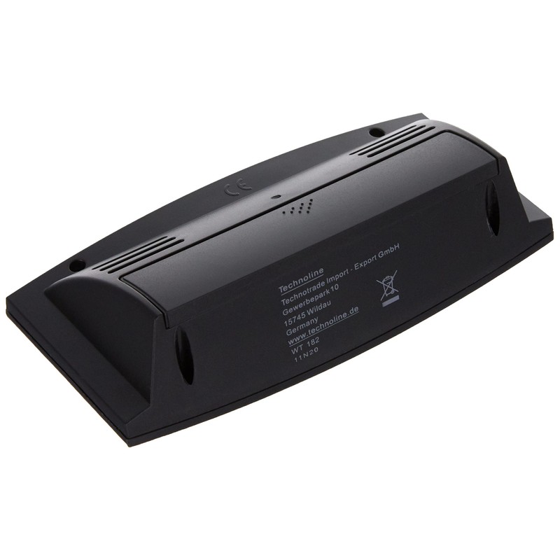 Technoline Funkwecker WT 182 mit Innentemperaturanzeige und Datums-/ Wochentagsanzeige