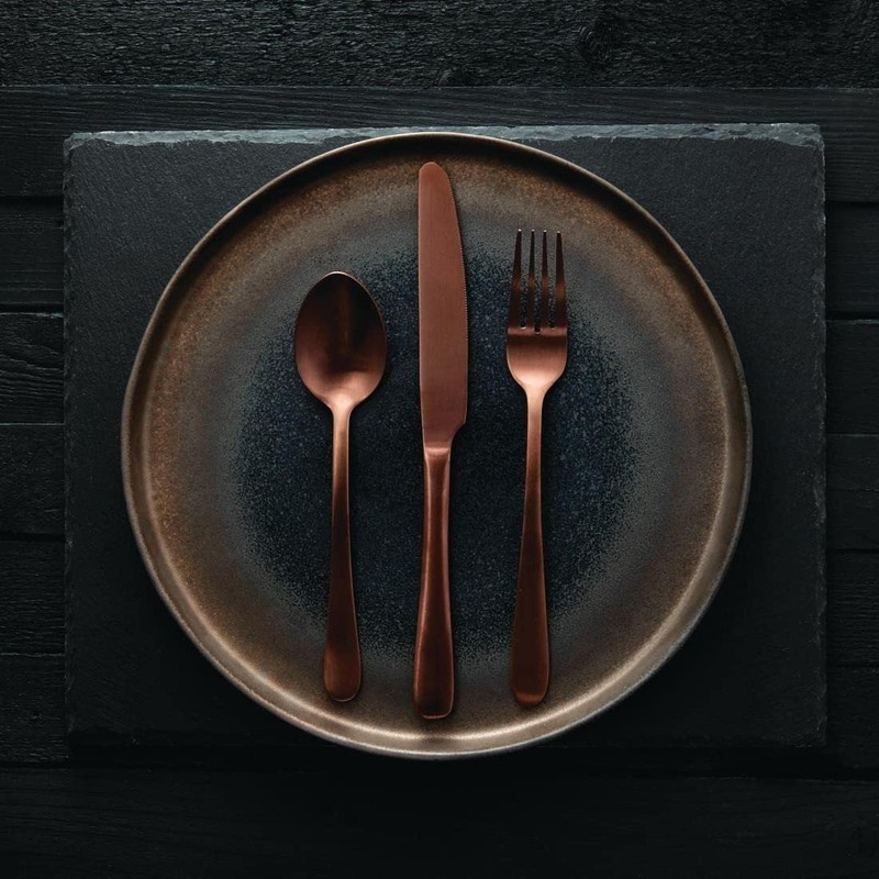 Olympia Cyprium HC342 Table Fork, Copper