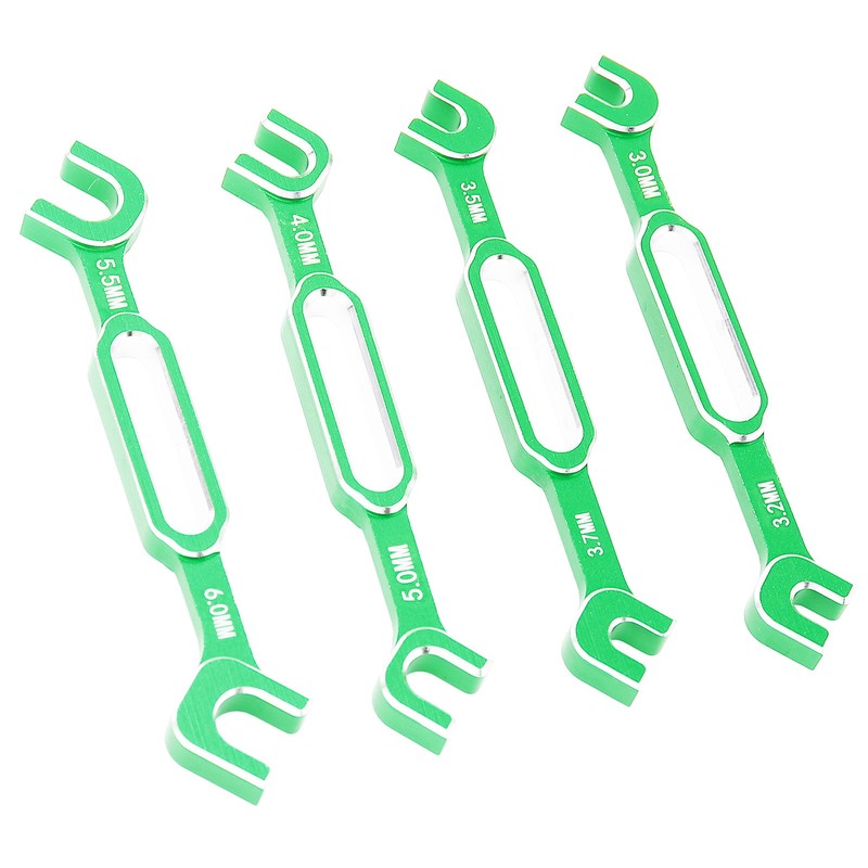 4PCS RC Car Wrenches Turnbuckle Nut Ball Joint Remover Aluminum