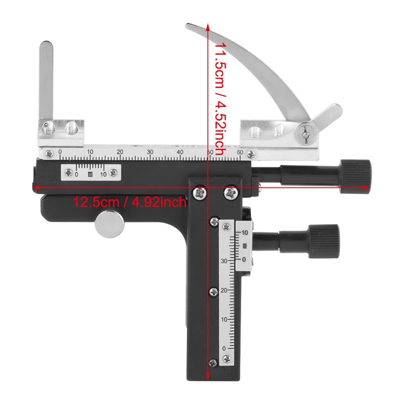 Professional Attachable Mechanical X-Y Moveable Stage Caliper With Scale for