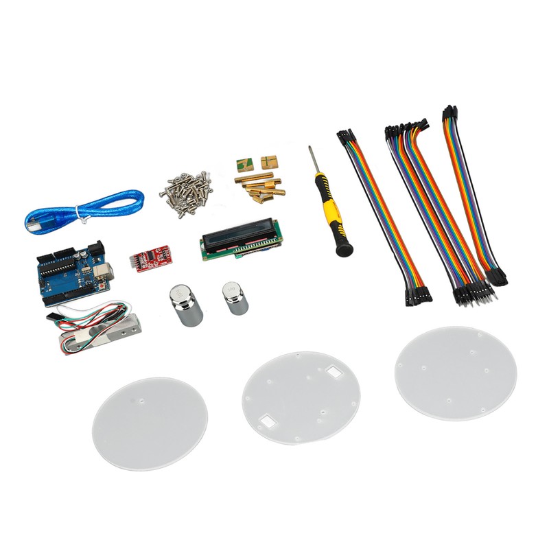 Electronic Scale Development Board Kit 1602 LCD Display 5KG Load