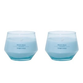 Yankee Candle Studio Candle with Essential Oils, Beach Walk, 10 Ounce (Pack of 2)