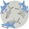 TAOXIBEI Sea Animal Polymer Clay Mold Shark Silicone Molds for