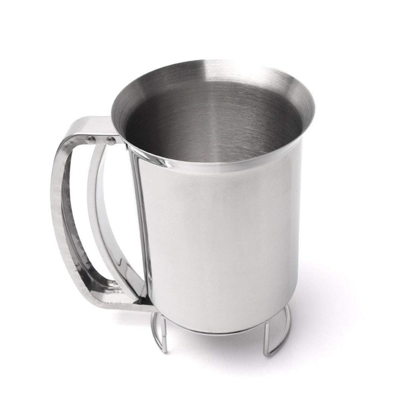 Stainless Steel Pancake Cupcake Batter Dispenser - Great for Cupcakes