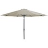 Kiss the Water Large Outdoor Patio Umbrella with Push Button