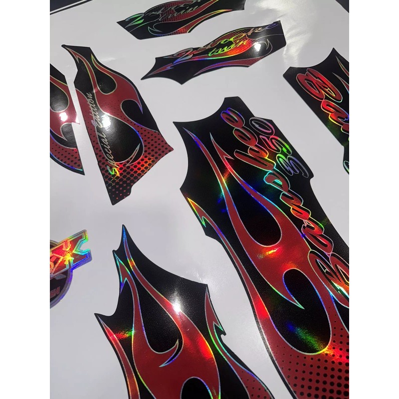 BANSHEE yamaha banshee full graphics kit 2006 ...THICK AND HIGH