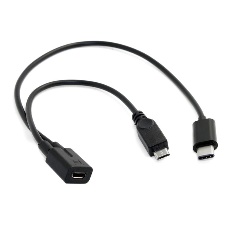 NFHK Micro USB Female to USB-C Type C USB 3.1