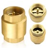 1 1/4 Inch Brass Check Valve with Female Thread, DN32