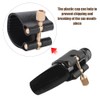 Abrazadera de clarinete de PU, tapa de pl¨¢stico, conveniente para