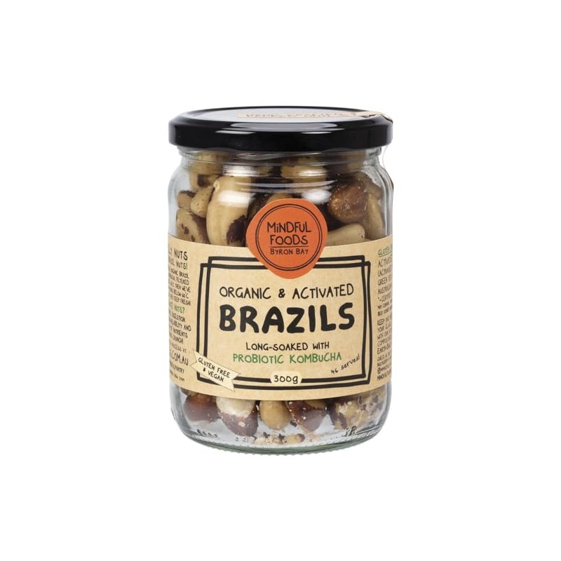 Mindful Foods Organic & Activated Brazil Nuts 325 g