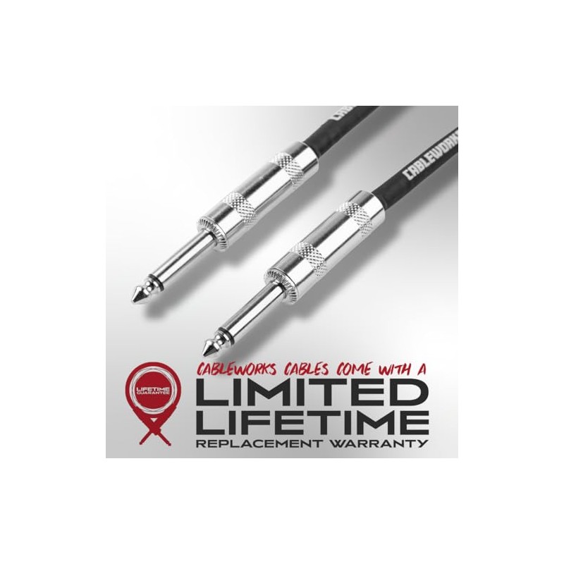 Gator Cableworks Backline Series - Cable para instrumentos de 20
