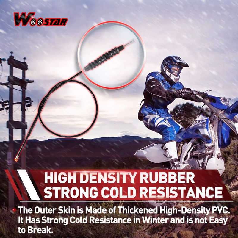 WOOSTAR 43.3" Clutch Cable Replacement for 50cc 70cc 90cc 110cc