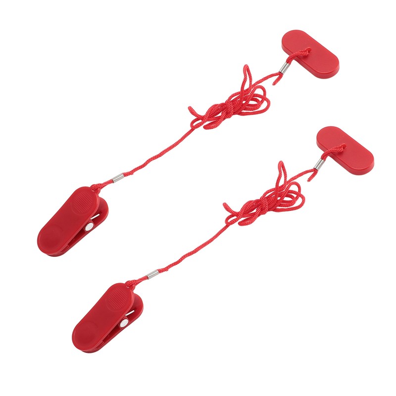 2PCS Treadmill Safety Key Magnetic Universal Emergency Stop Treadmill Lock