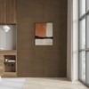 WADILE Peel and Stick Wood Slat Wall Panels 12x24in PVC