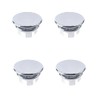 Sink Overflow Cover, Pack of 4 Sink Overflow Rings, Round