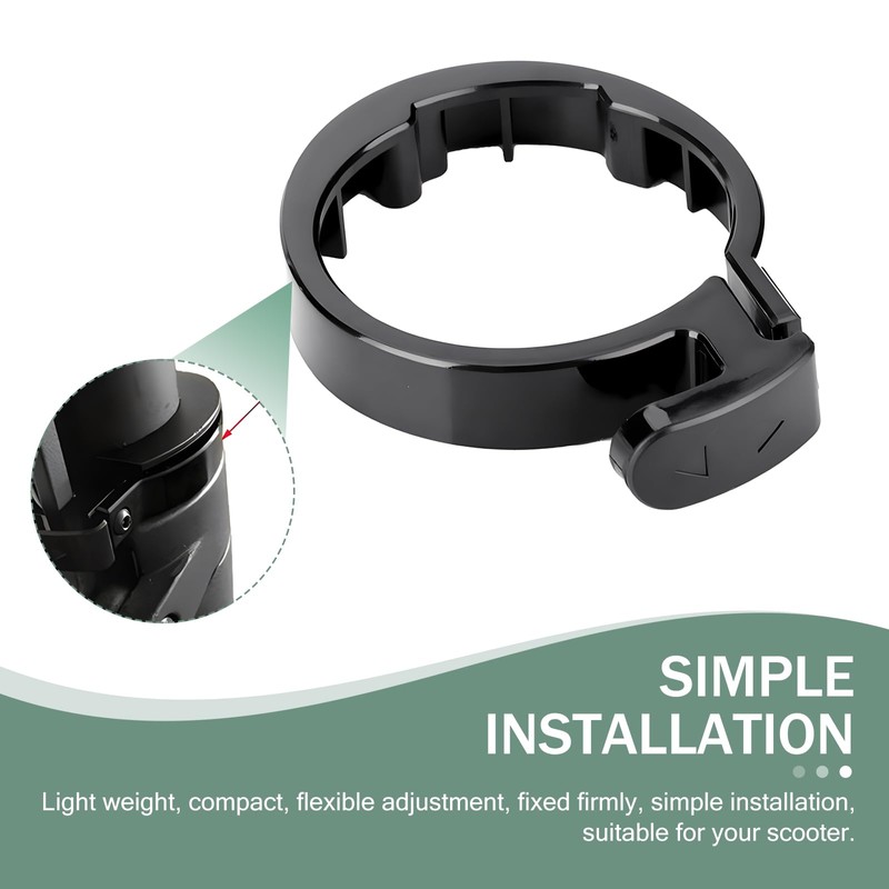 Gseigvee 1 PC Scooter Locking Ring, 2.8" x 1.97" Foldable