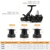 9+1BB Speed Ratio Fishing Reel with Dual Brake System Smooth