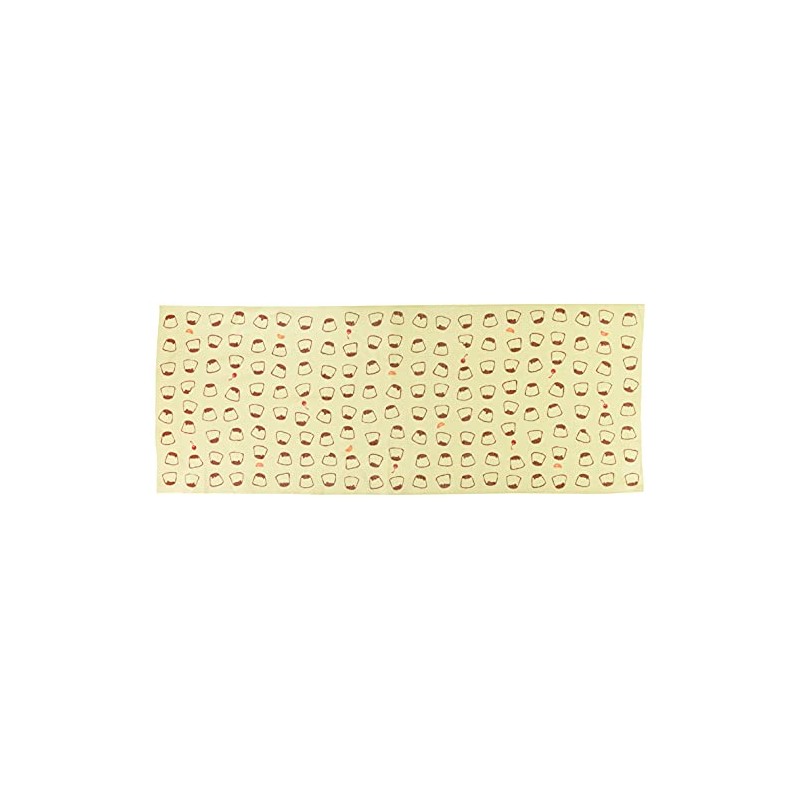 Chusen-Dyed Hand Towel, Handkerchief, 14.6 x 38.6 inches (37 ×