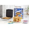 Building Brick Electric Waffle Maker- Cook Fun Buildable Waffles, Pancakes