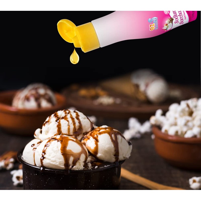 Sodium Saccharin (1.7oz - Liquid Sweetener 625 Servings/Bottle)| 1Pack)