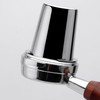 ljhnba 58mm Espressos Dosing Cup Glasses Polished Inside 304 Stainless