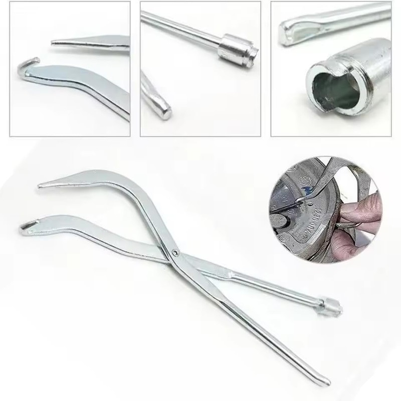 zmart Car Drum Brake Spring Clamp Spring Removal Clamp Pliers