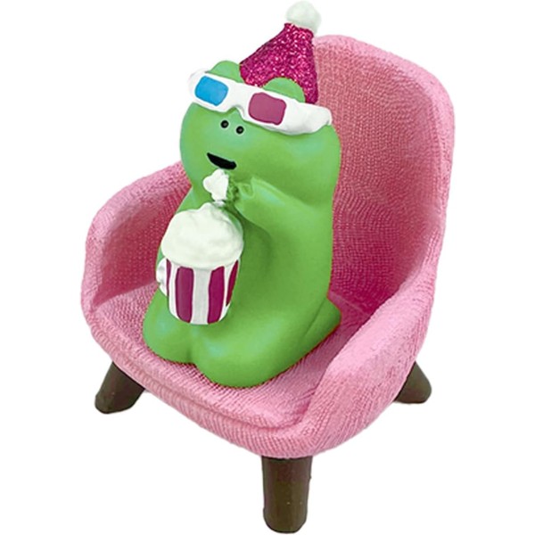 Cute Popcorn Miniature Frog Figurines - Funny Frog Sculpture for