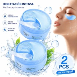 2pcs Parches Hydrogel Para Ojos Colágeno Anti Ojera Hidratante F,parches de hidrogel,mascarillas faciales,Parches Antiarrugas De Ácido Hialurónico... 
