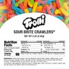 Trolli Trolli Sour Brite Crawlers Candy, Gummy Worms Sour Candy,