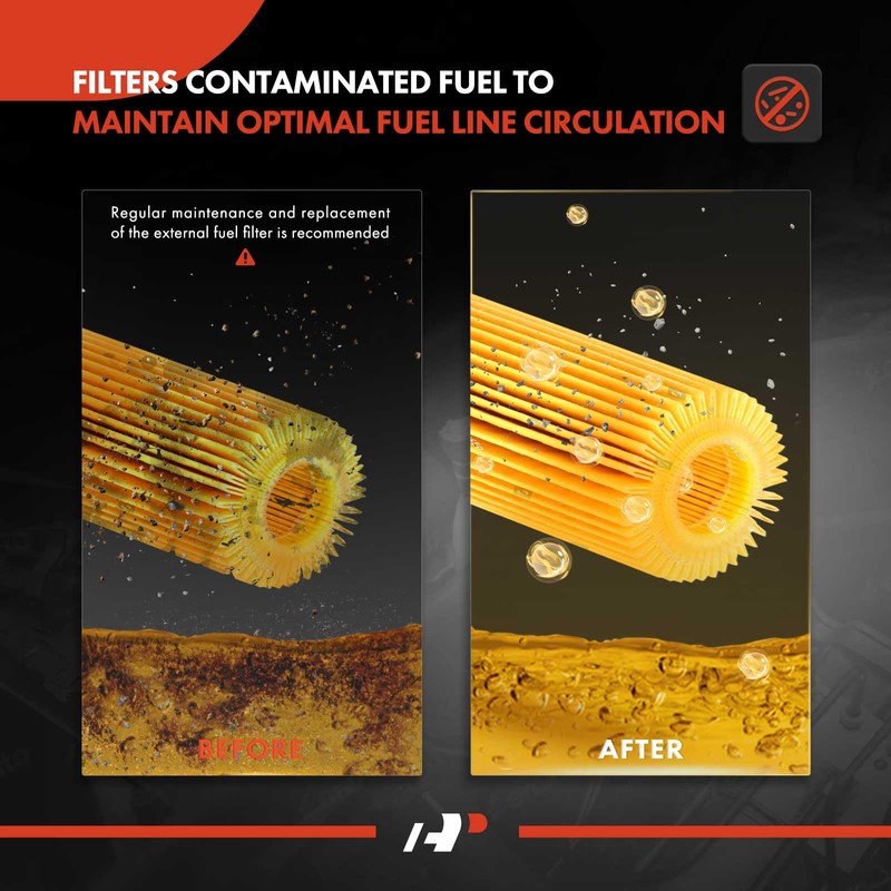 A-Premium Fuel Filter Compatible with Mazda 3 2011-2012, 3 Sport