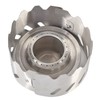 SOUTHJIELING Stove Windshield Stainless Steel Camping Stove Windshield Screen Wind-proof