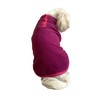 Cara Mia Dogwear Lightweight Button Neck Dog Fleece Vest Shirt