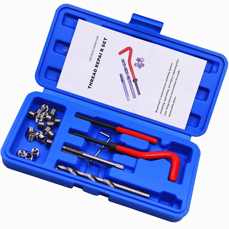BestsQ Metric Thread Repair Kit M7 x 1.0MM Compatible Hand