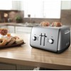 KitchenAid 4 Slice Manual Lift Toaster KMT4115CU, Contour Silver