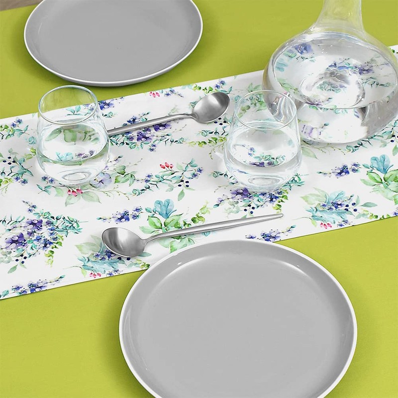 Style Decor W2700700 Laminated Table Runner, Waterproof, Nordic Table Center,