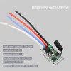 GUIRUIMOON 4 Channel Wireless Remote Switch, Mini Wireless Switch 5V/12V/24V