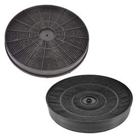SPARES2GO Activated Carbon Vent Filter for Creda Extractor Fan Cooker Hood (Pack of 2)