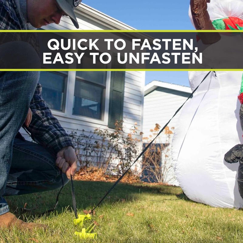 Slot Lock 9 Inch Multi-Purpose Anchoring Stake Kit, for Use