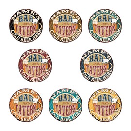 DOYLE’S BAR AND TAVERN Cold Beer Here Chic Sign Coaster Mugs Rustic Shabby Vintage Style Retro Kitchen Bar Pub Coffee Shop Man cave Decor Mother's Day Father's Day Housewarming Gift Ideas