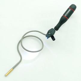 GUTIMORE Flexible Magnetic Pickup Tool, 25" Bendable Extension Magnet 2lb with light,Pickup Screws, Nuts, Nails, Bolts from Hard-To-Reach Places