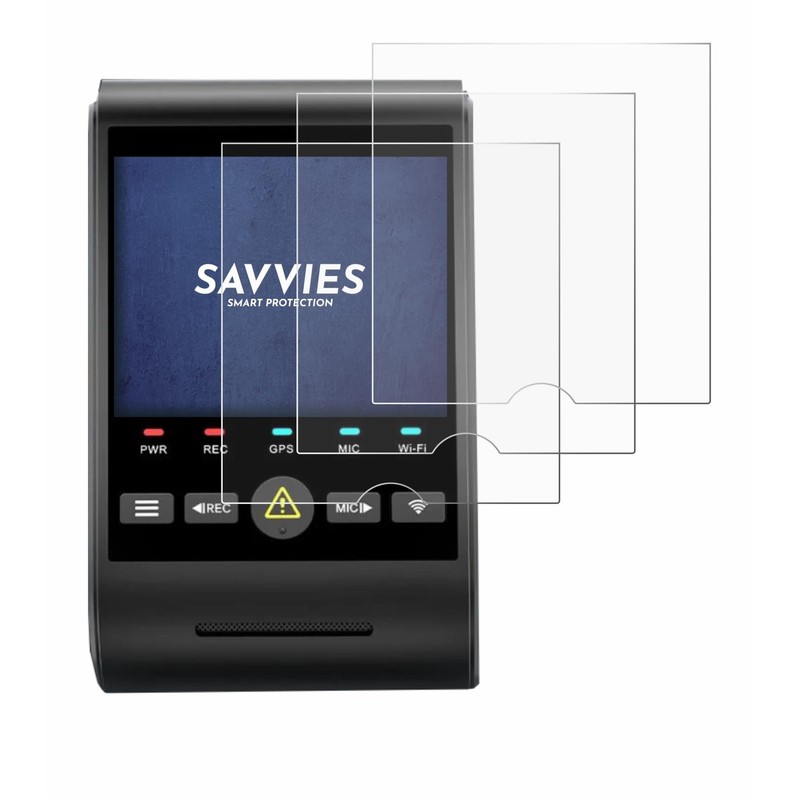 Savvies Screen Protectors for VIOFO A229 PRO Ultra Transparent Pack