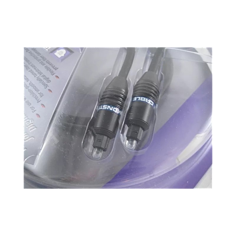 Monster Cable LightSpeed Digital Fiber Optic Audio 1m/3.3' 300DFO Interconnect