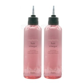 APIEU Raspberry Hair Vinegar 200ml+200ml - Water Rinse / 어퓨 라즈베리 헤어 식초 200ml+200ml -워터린스