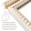 BWPFRAME 8x10 Picture Frame Matted to 5x7, Modern Style, Solid